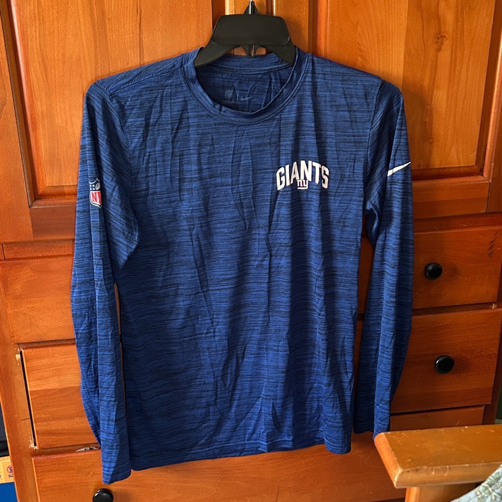 Nike Blue Giants Long Sleeve Men's Tee